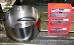 Flatterventile Erodieren